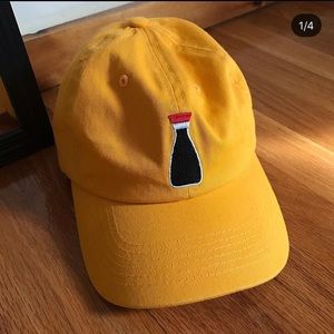 Primitive Kikkoman Yellow Soy Sauce Hat 